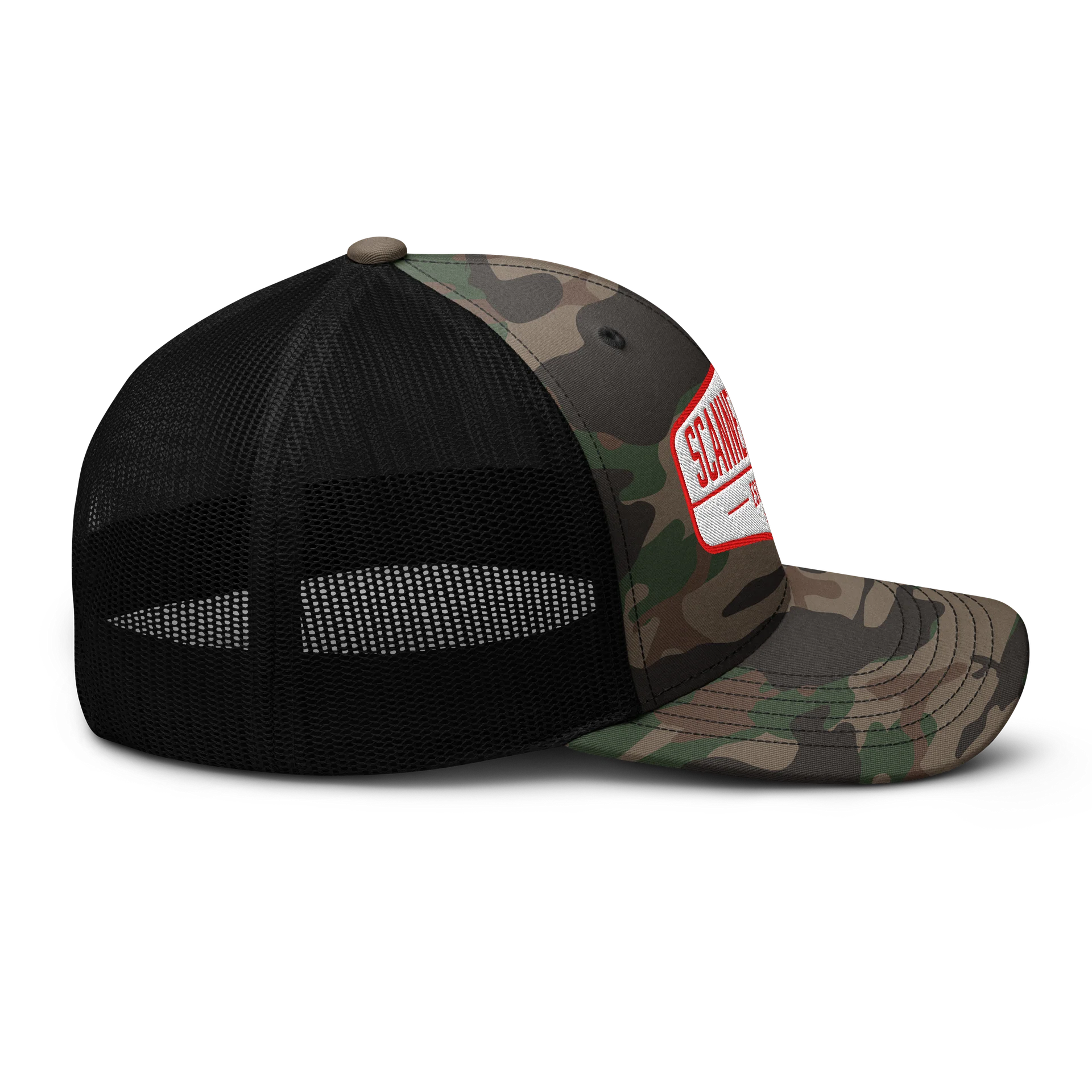 SD Camo Embroidered Trucker Hat product image (5)