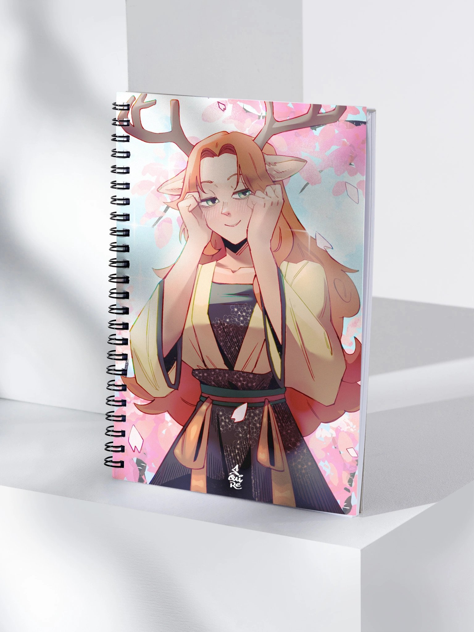 "Sakura Breeze" Notebook (5.5" x 8.5" Dotted) product image (4)