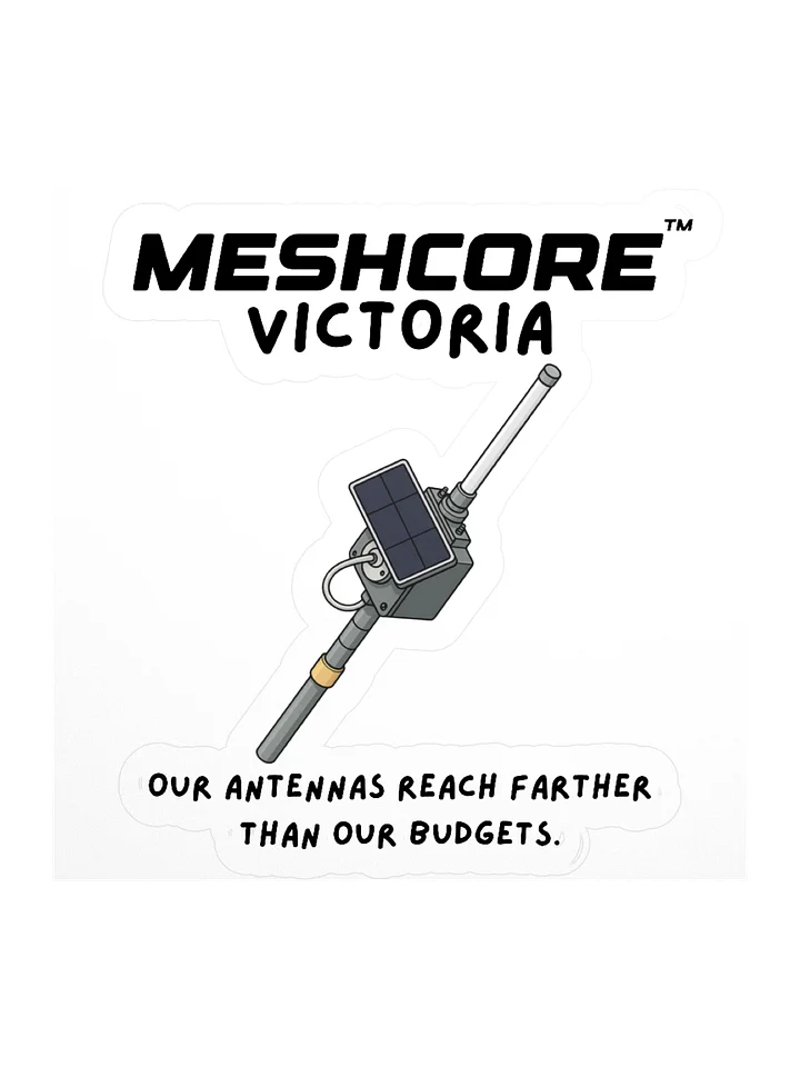 MeshCore Victoria Sticker product image (1)