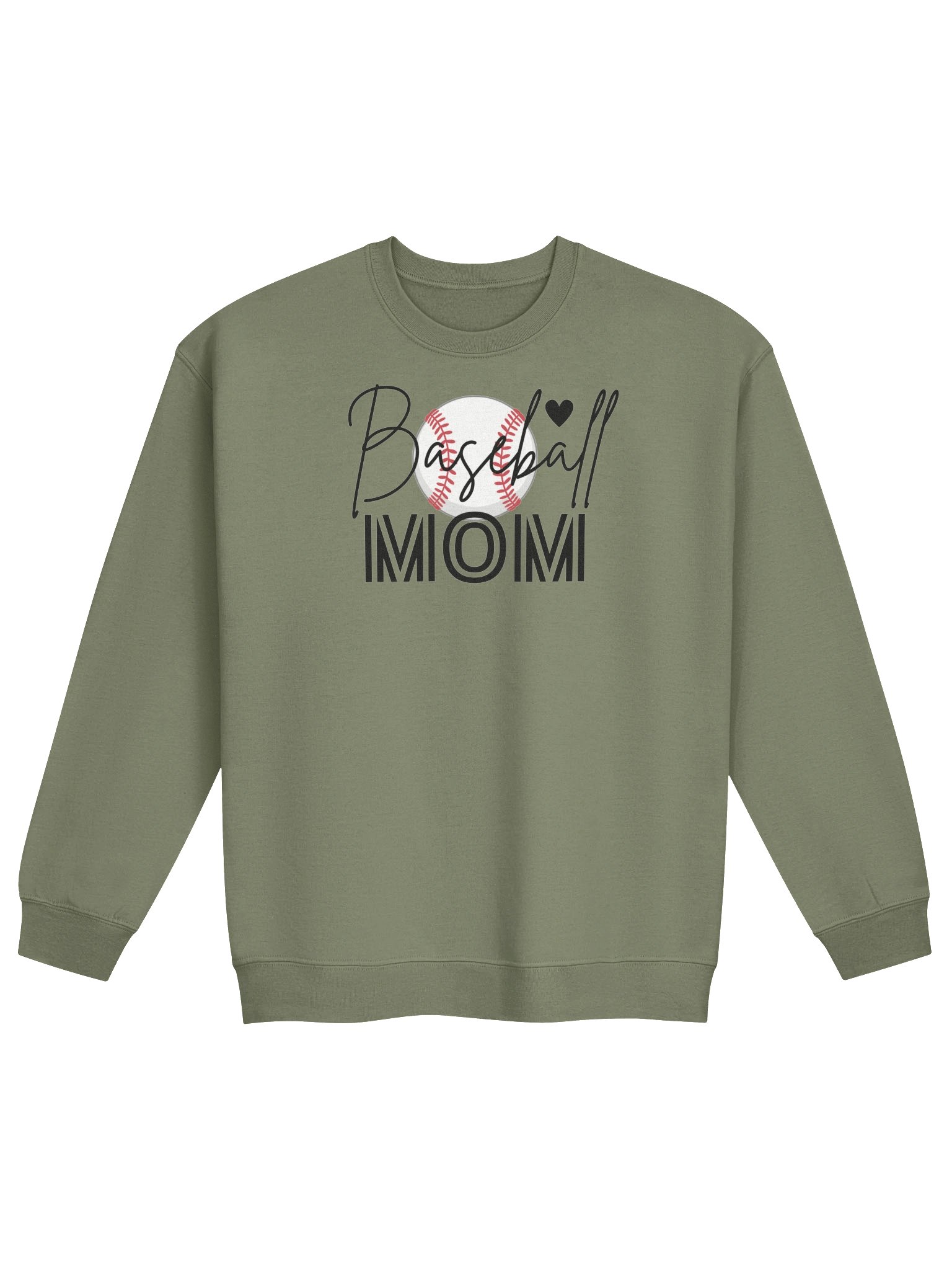 Baseball Mom Crewneck Sweatshirt product image (3)