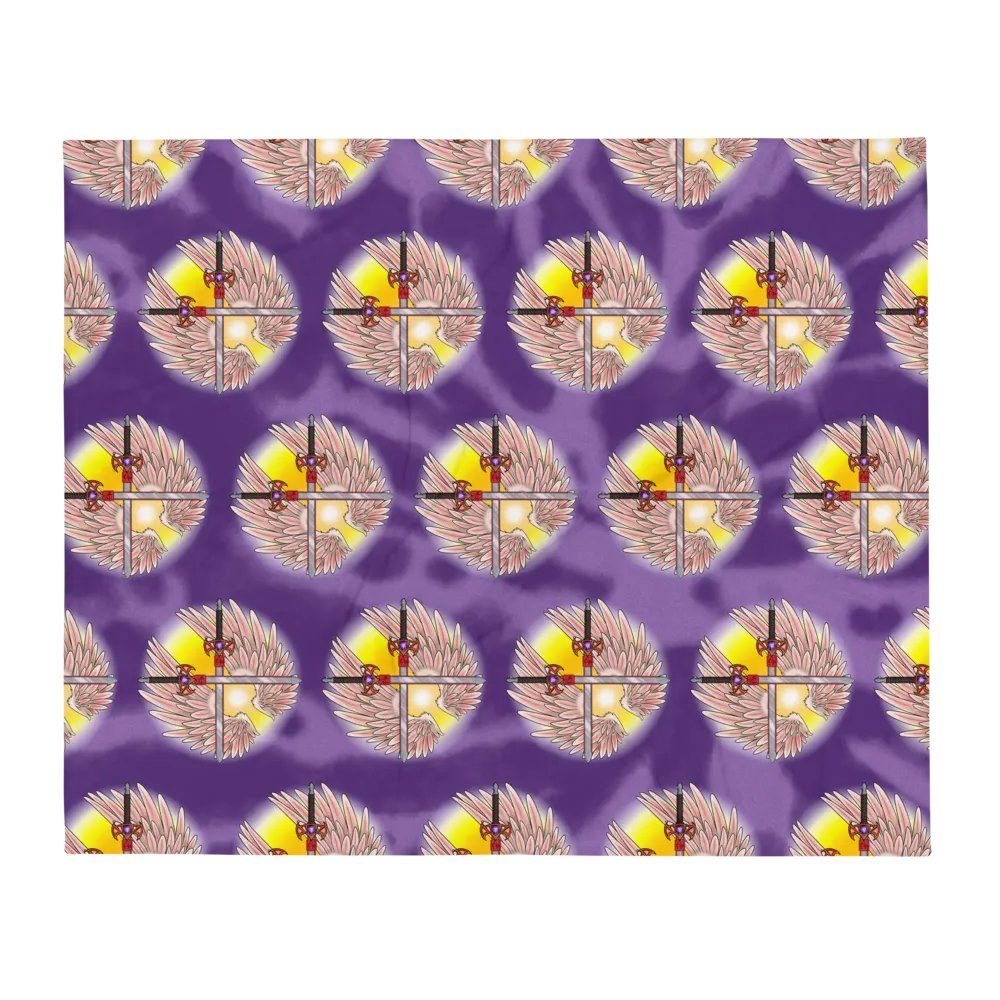 DreamWarrior Logo Throw Blanket product image (2)