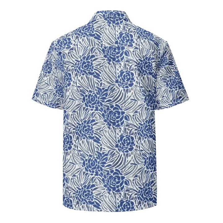 Blue Roses Hawaiian Shirt product image (2)