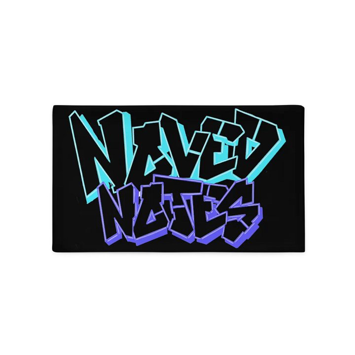 Noved Notes Graffiti Pillowcase product image (1)