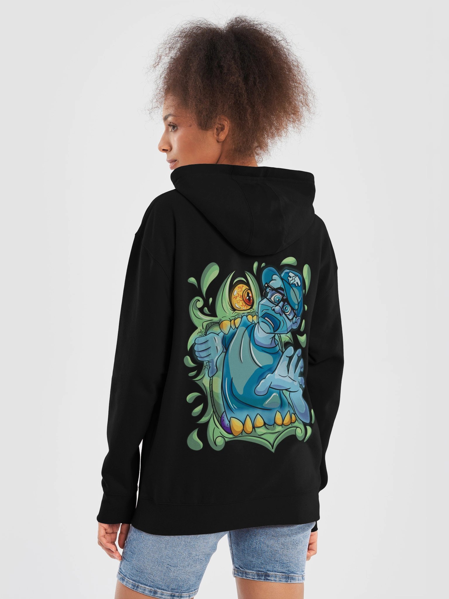 FRAME OF FRIGHT 2026 Halloween Pocket Hoodie product image (6)