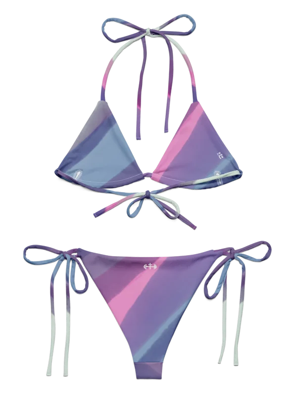 His House String Bikini Set - Painted Sunset product image (10)