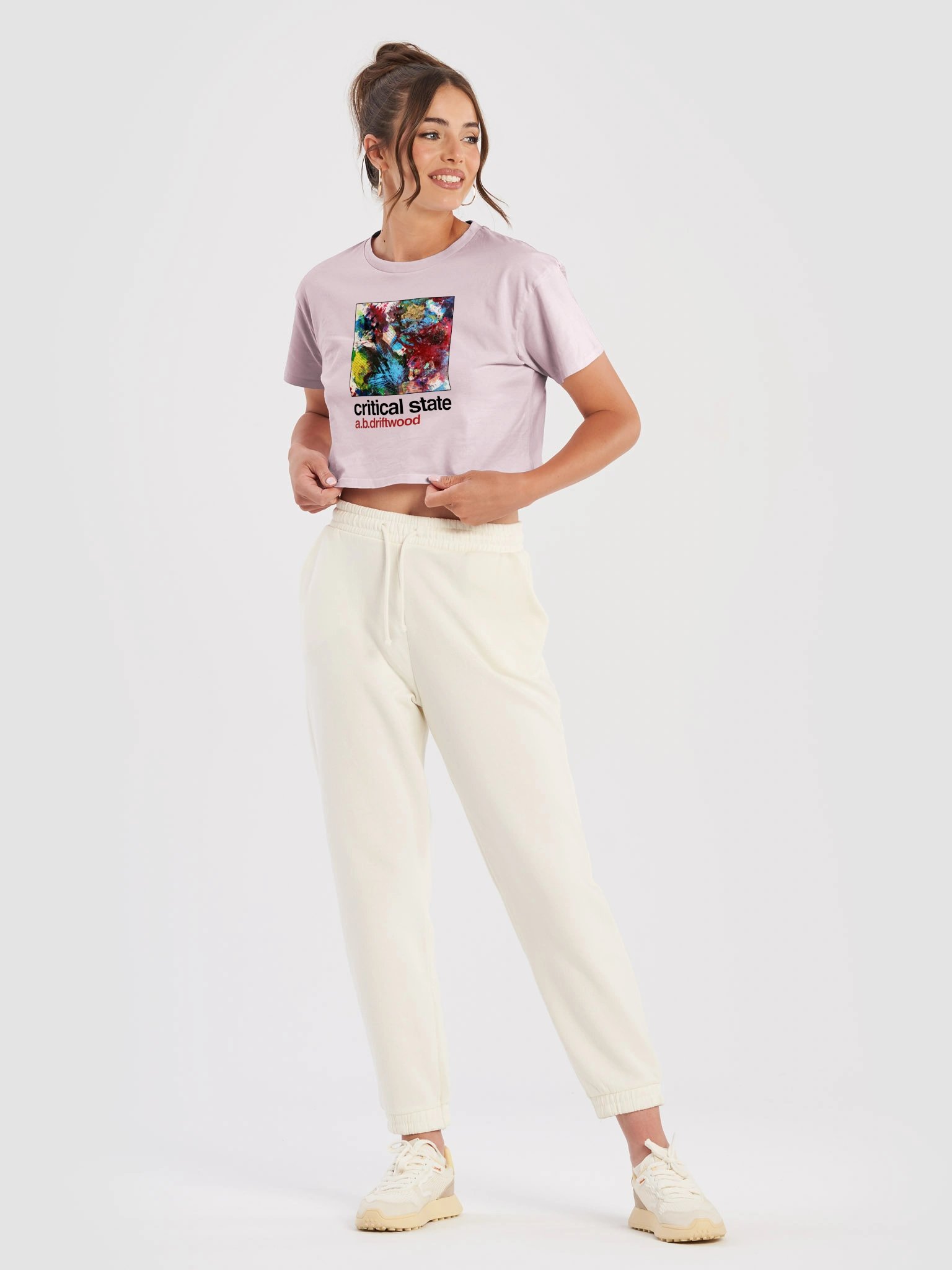"Critical State" Crop Tee product image (3)