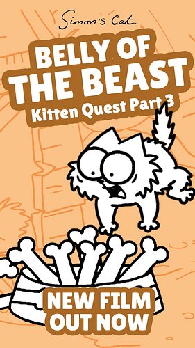 NEW FILM OUT NOW! Belly of the Beast - Kitten Quest Part 3. Link in BIO or visit our YouTube channel to watch! Kitten's odyss...