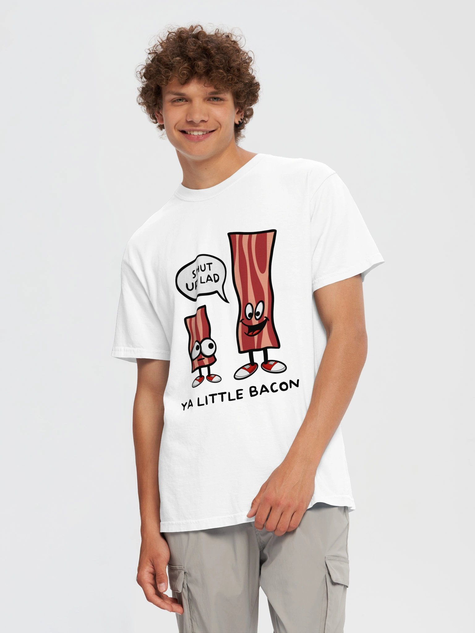 Ya Little Bacon Heavyweight T-Shirt product image (2)