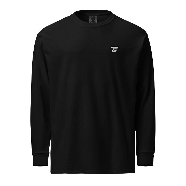TG Comfort Colors Long T Black product image (1)