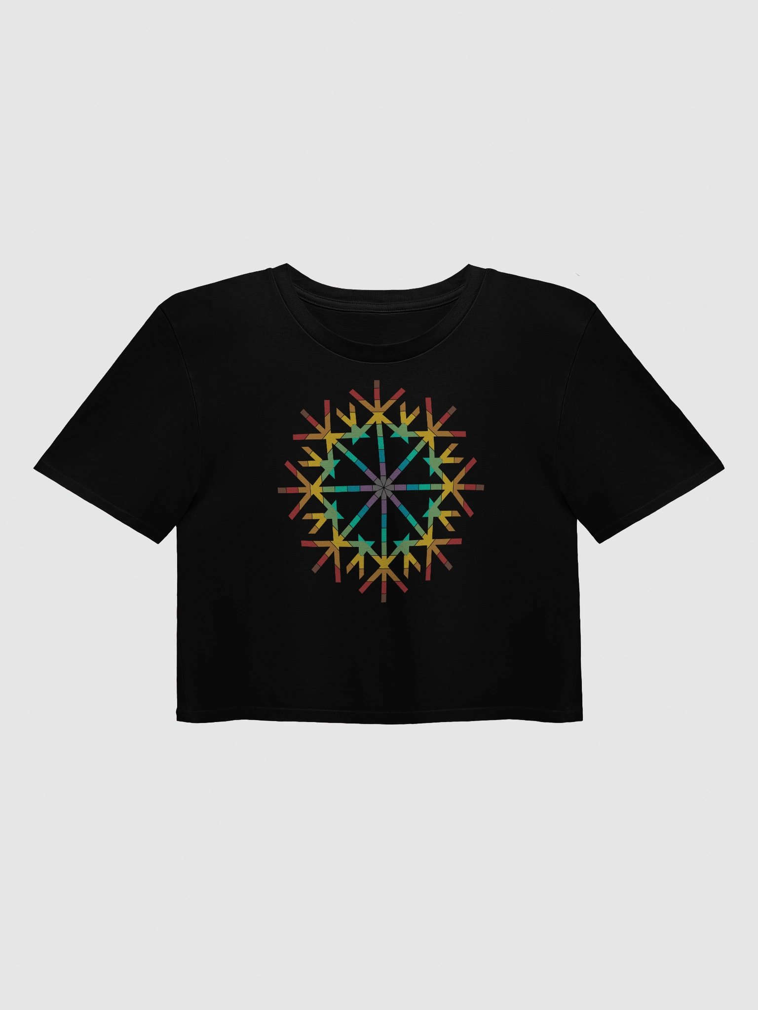 KVINNA KVLTVRE RUNEFLAKE CROP TEE product image (1)