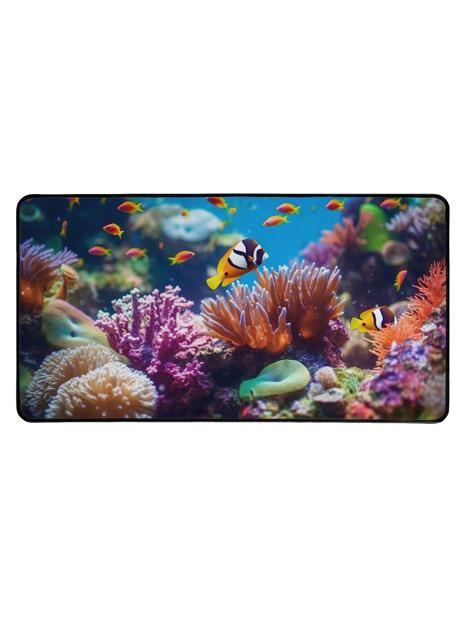 Fishes and Coral Reef Desk Mat by Treasure Pie product image (1)