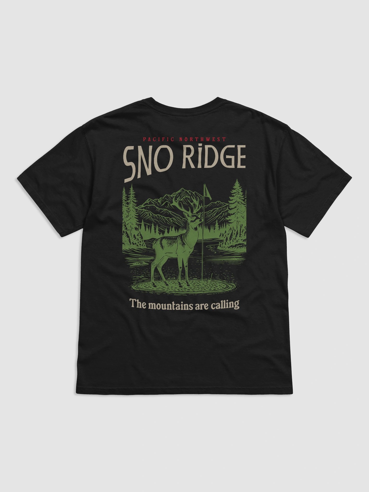 Sorry I was Golfing Sno Ridge Tee product image (6)