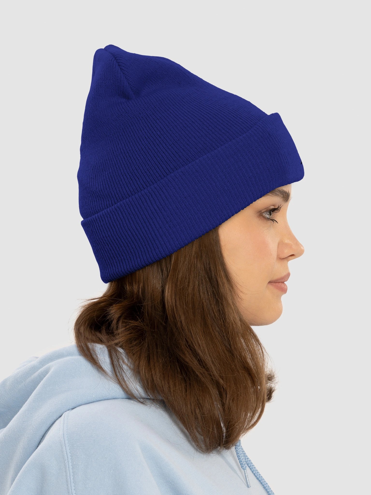 California Yellow-billed Magpie Embroidered Beanie product image (34)