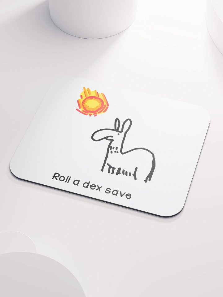 Roll a Dex Save - Mousepad/Dice Mat product image (2)