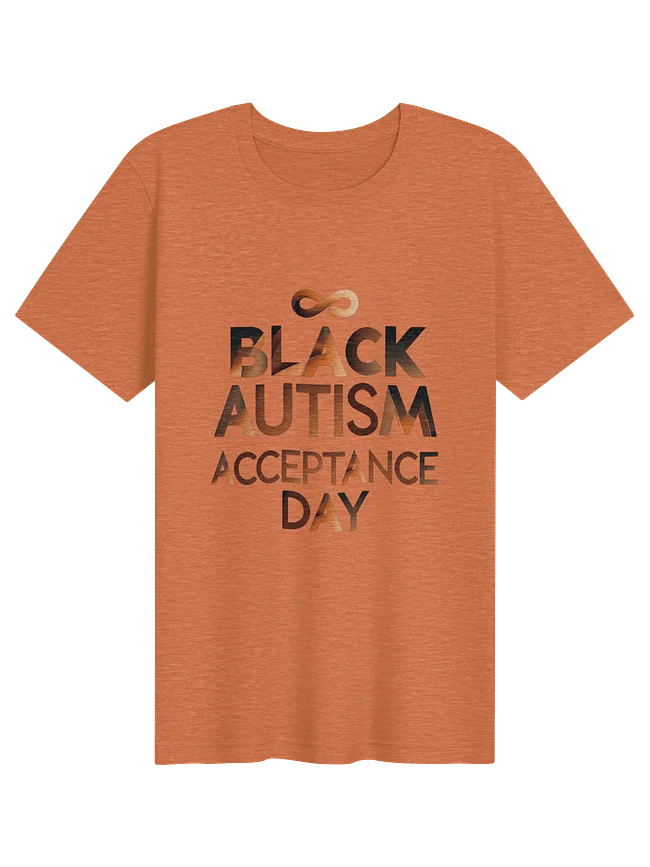 Black Autism Acceptance Day Adult T-Shirts