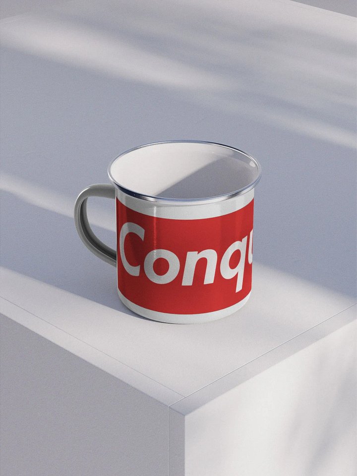 ConquisTV Enamel Mug product image (1)