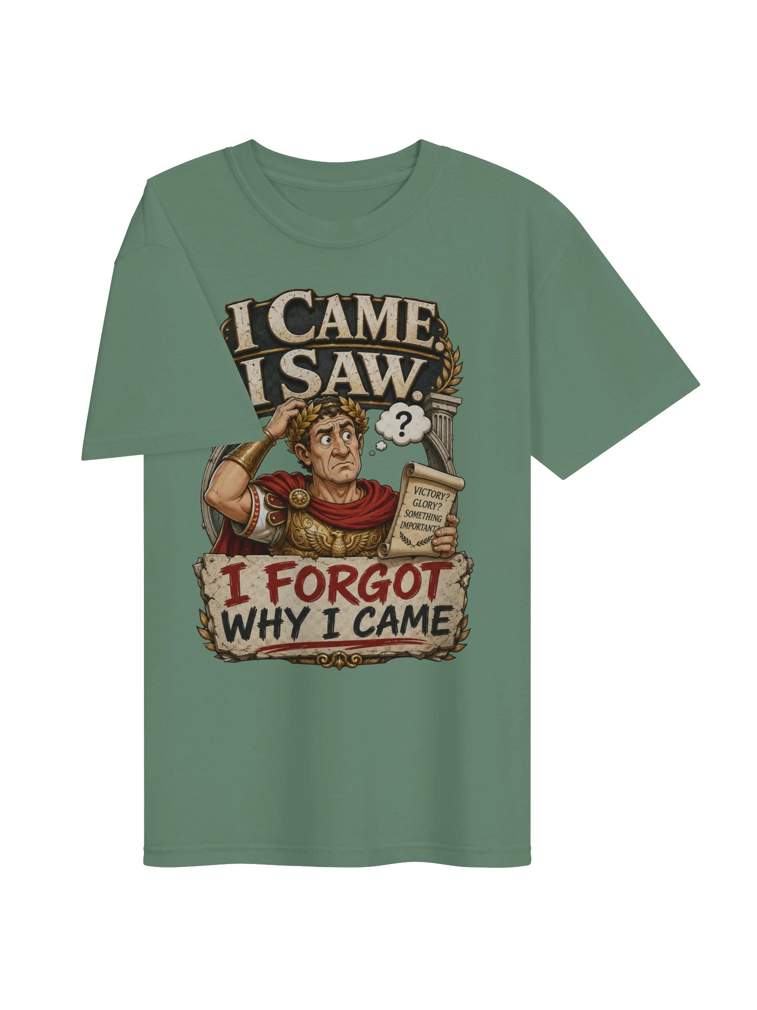 I Came I Saw I Forgot Why I Came Sarcastic T-Shirt product image (34)