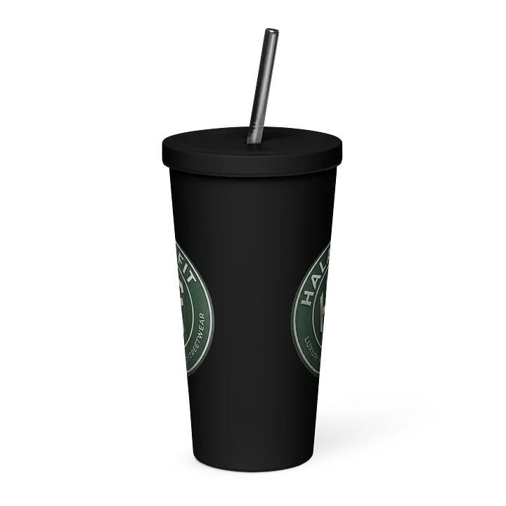 Halal Fit - Black Tumbler with Straw product image (2)