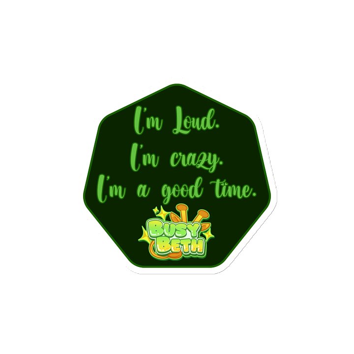 BusyBeth Mantra Magnet product image (2)