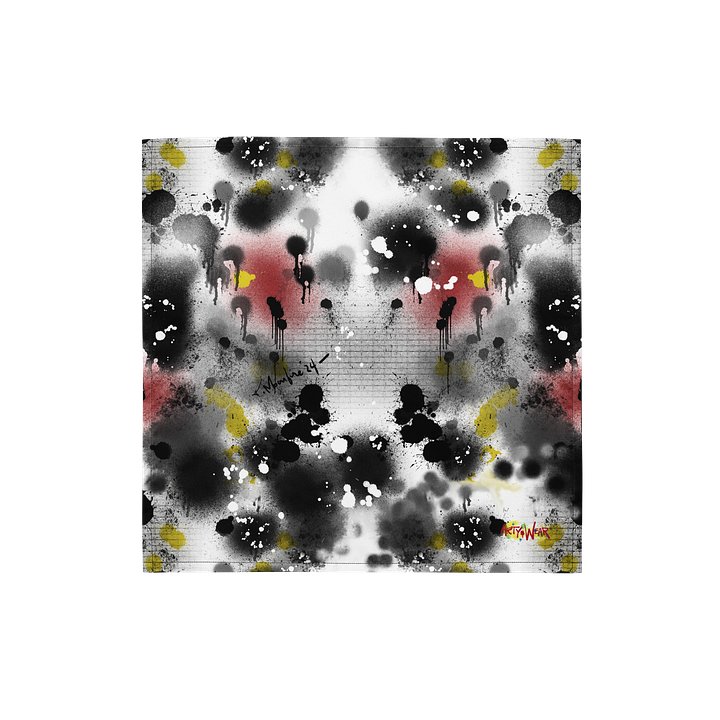 SplatterWear 'Inky' Bandana product image (1)