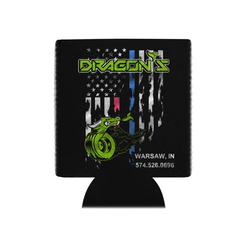Dragon's Fire Can Cooler Slim and Regular product image (2)