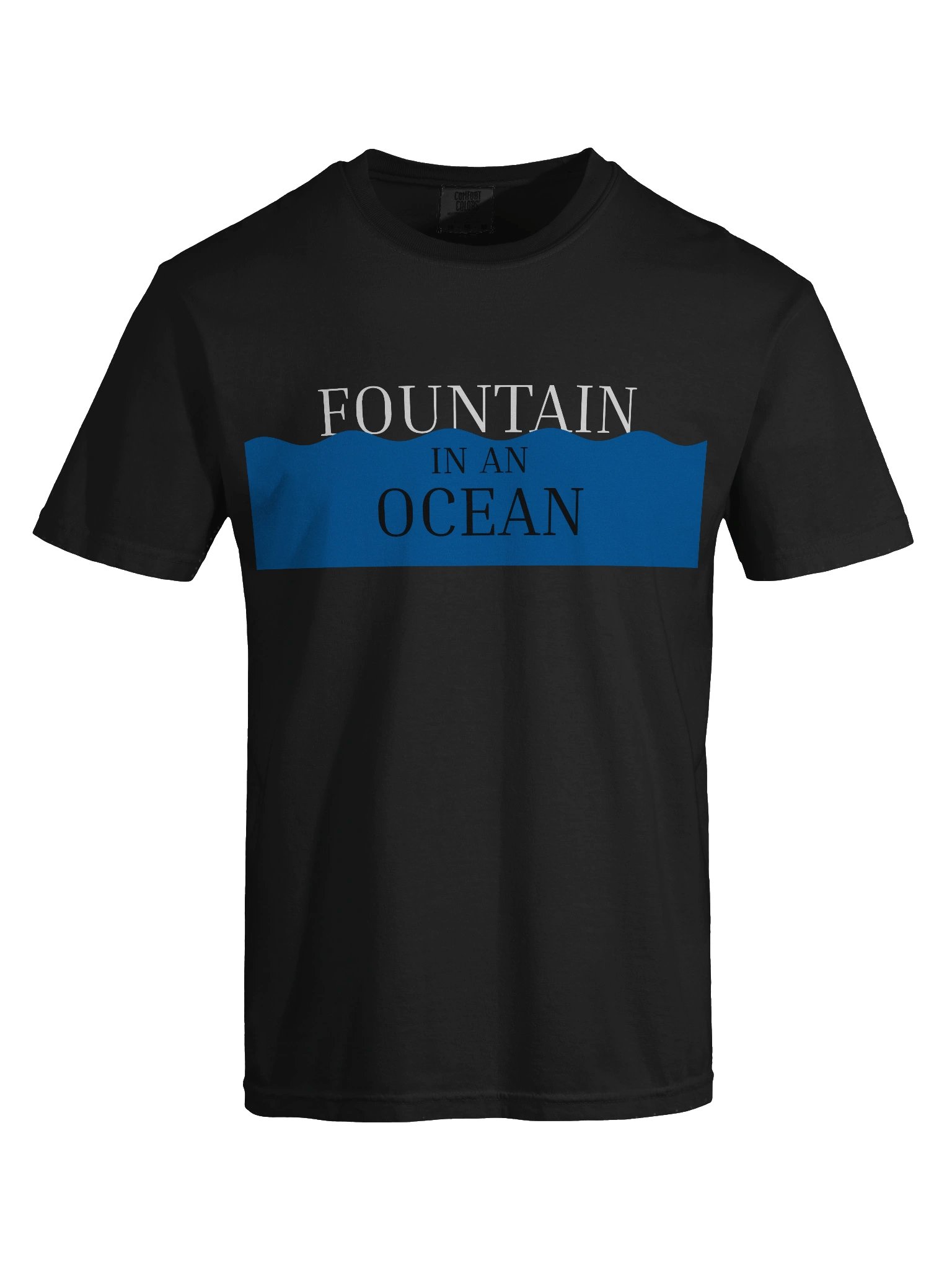 Fountain in an Ocean T-Shirt Dark Colors product image (7)