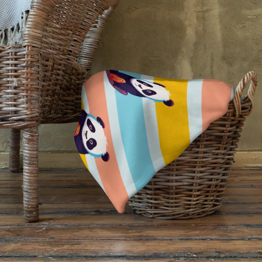 Panda Cookie Throw Blanket product image (9)