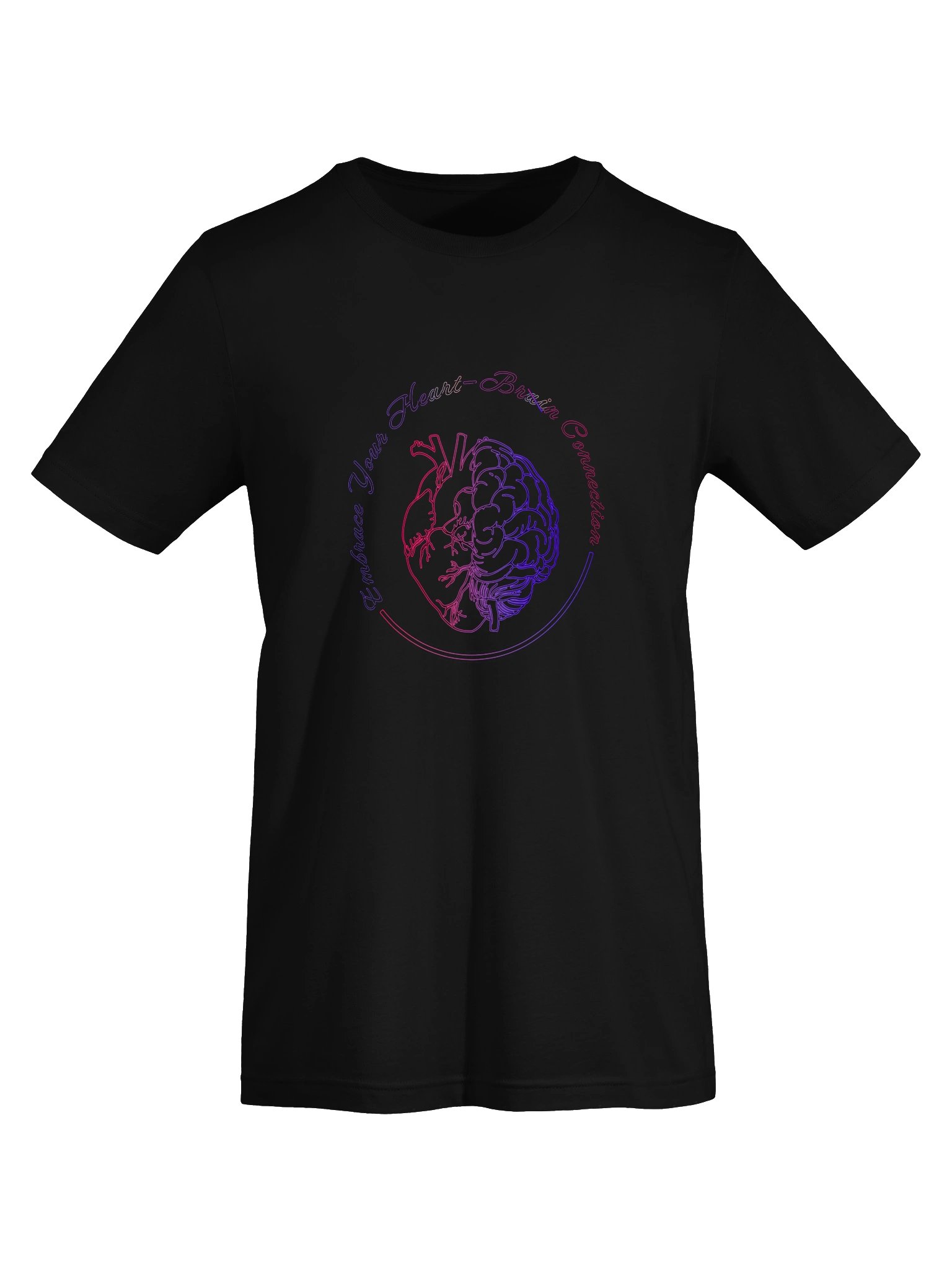 Anti-AI “Heart-Brain Connection” T-Shirt product image (21)