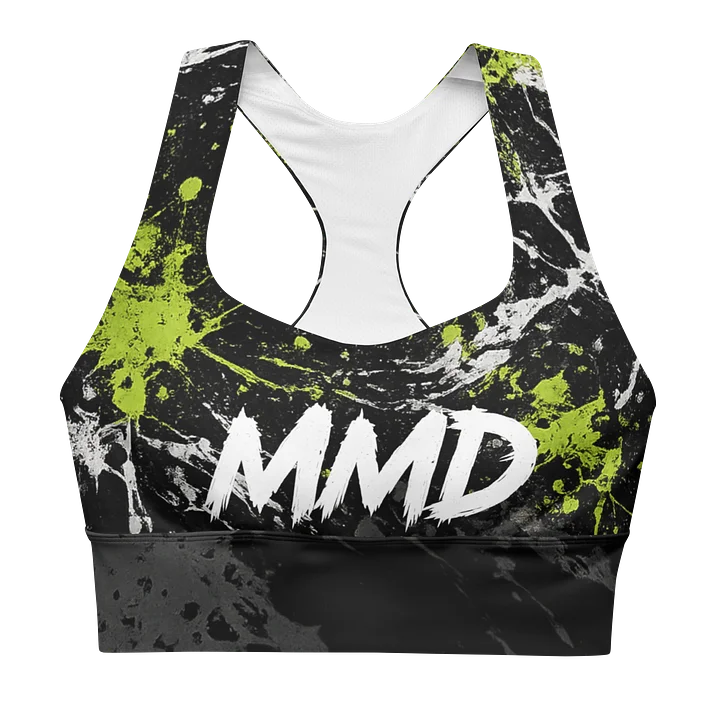 MMD Splatter Longline Sports Bra product image (1)