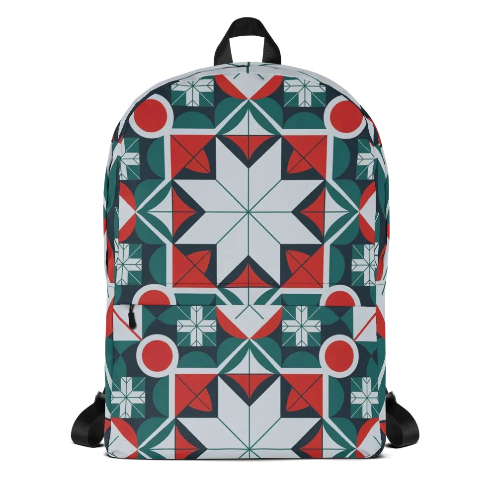 Kaleidoscope patterned All-Over Backpack product image (7)