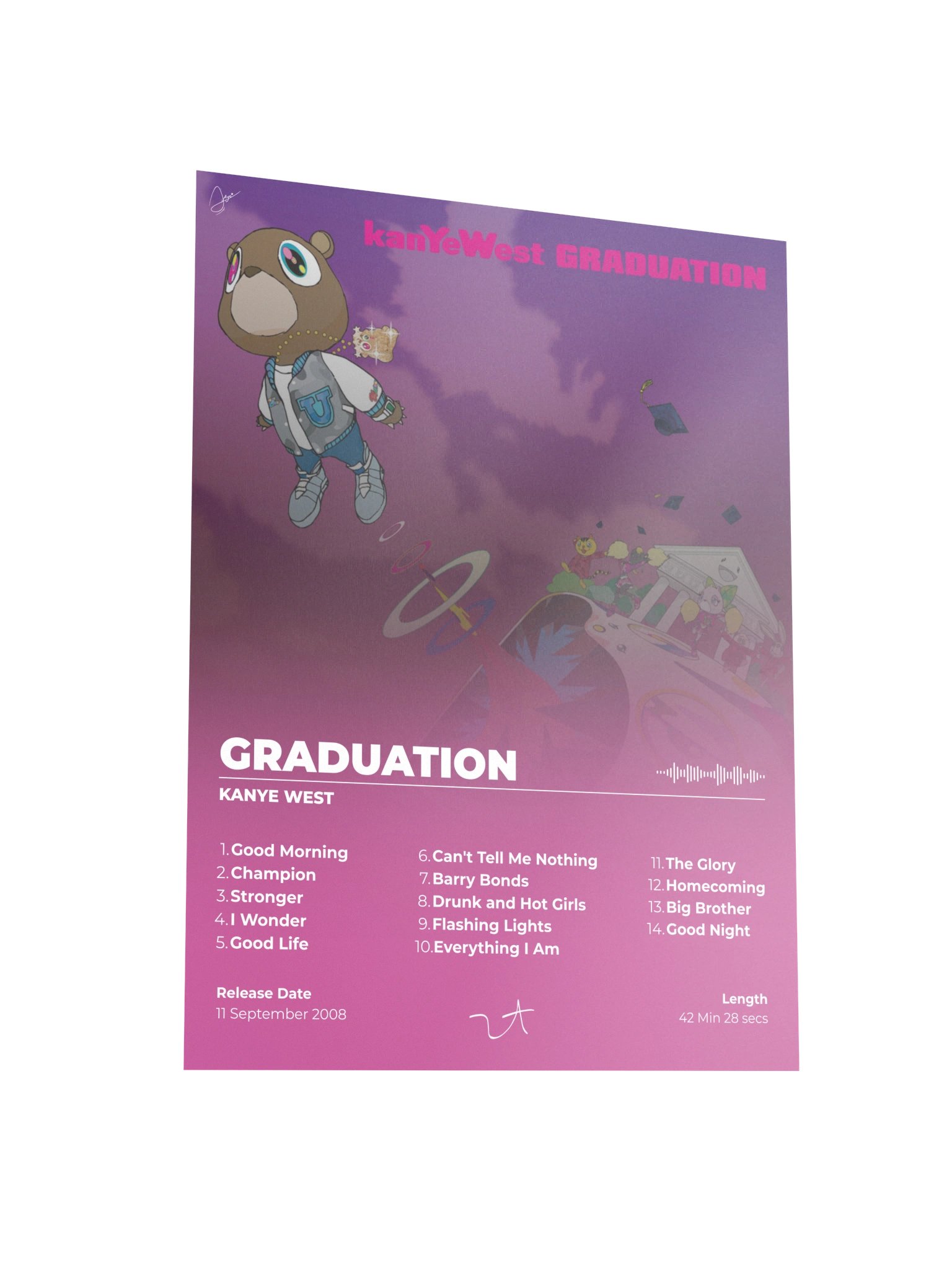 Graduation Kanye West Album Poster product image (3)
