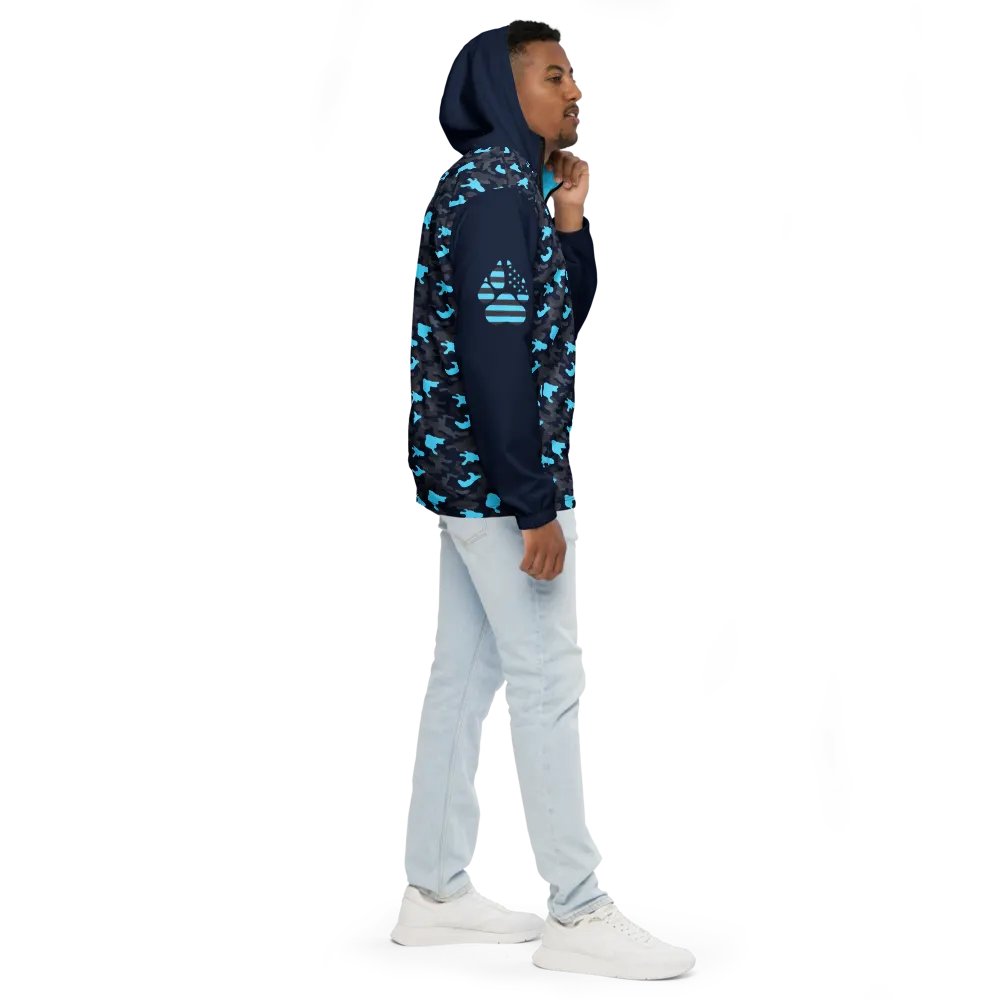 Paw Print Camo Windbreaker product image (3)