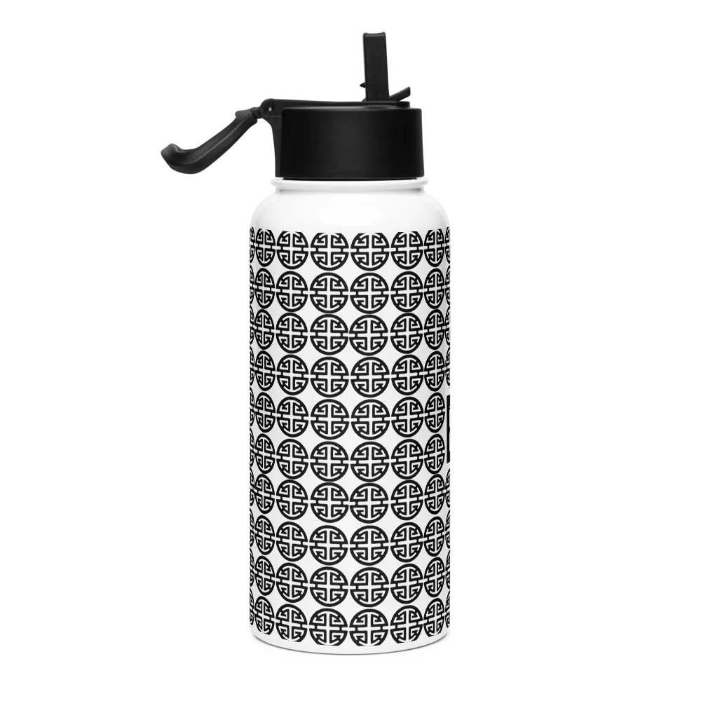 8T Sips Prosperity Stainless Steel Water Bottle product image (4)
