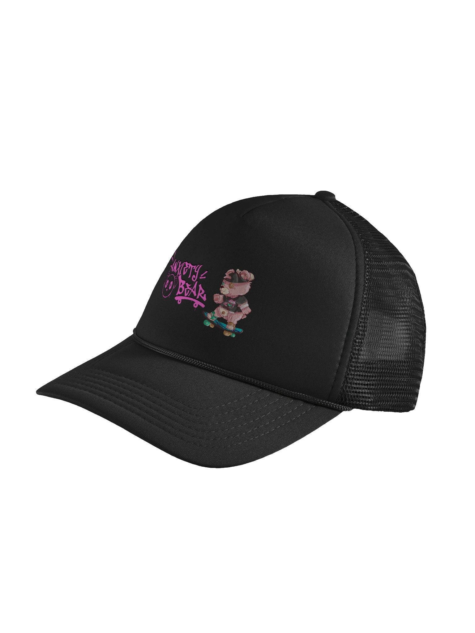 Anxiety Bear Streetwear Trucker Hat product image (24)