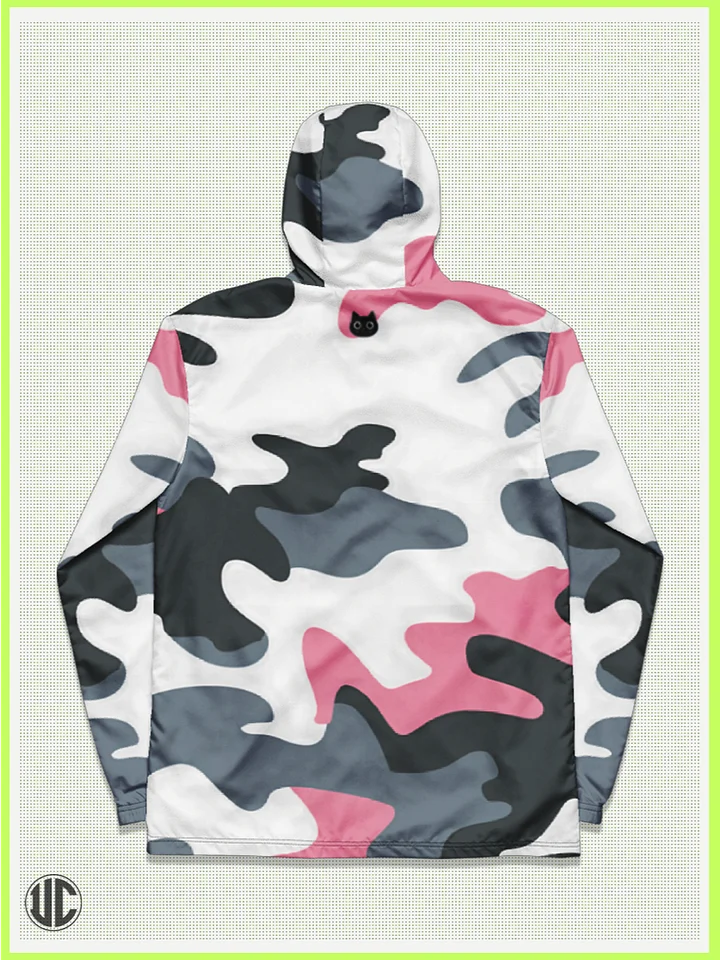 Bubblegum Pink Camo Windbreaker product image (2)