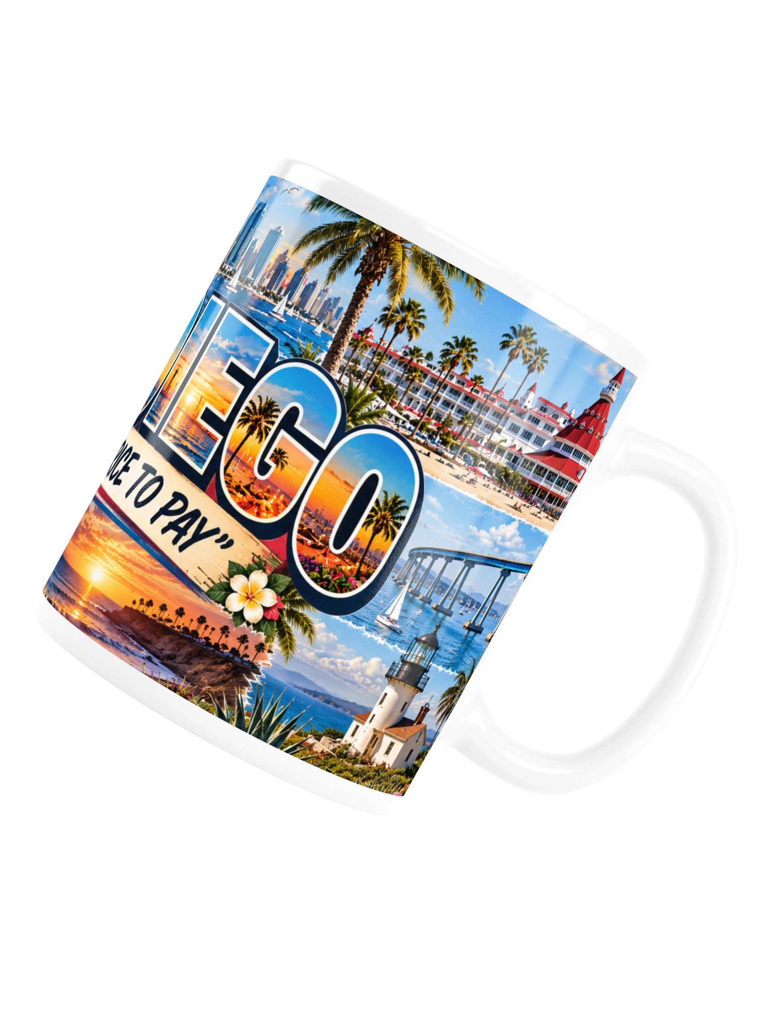 San Diego – A Small Price to Pay | Sarcastic Political Coffee Mug product image (6)