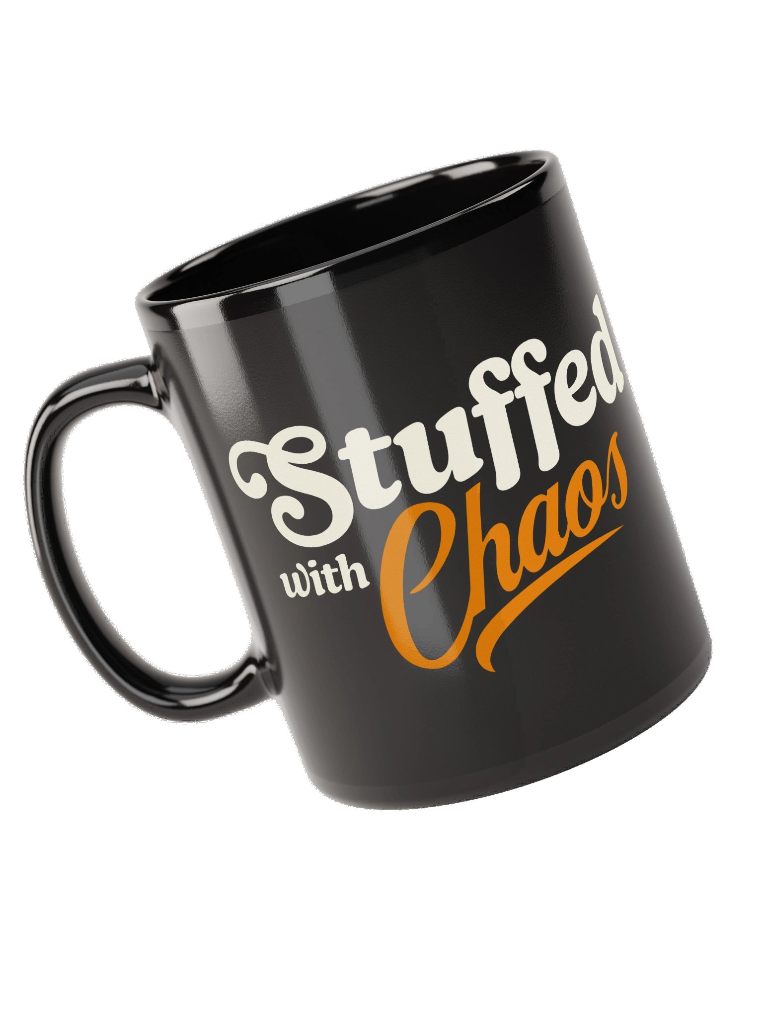 Stuffed with Chaos Black Mug product image (5)