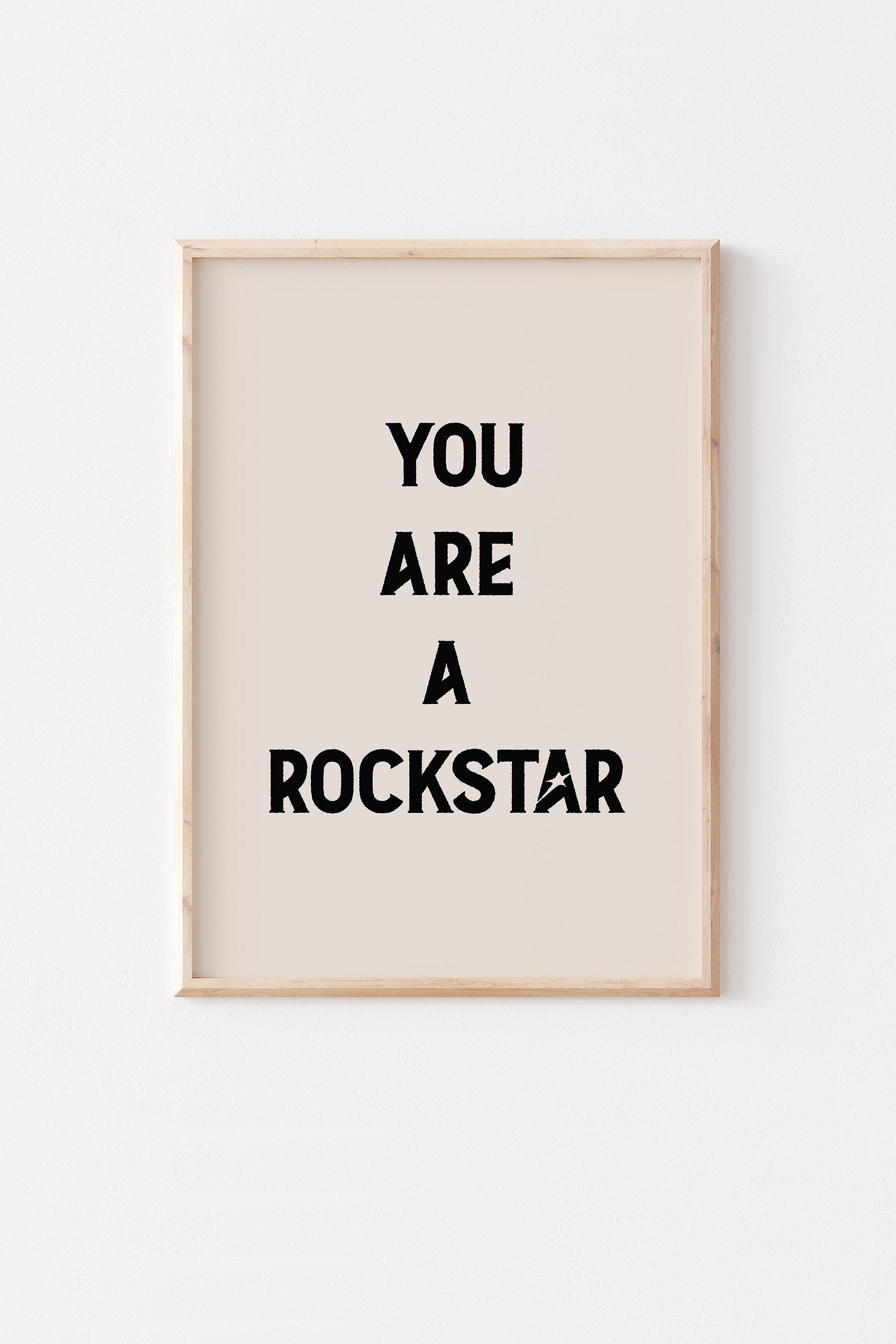 Rockstar Print / Instant Download product image (1)