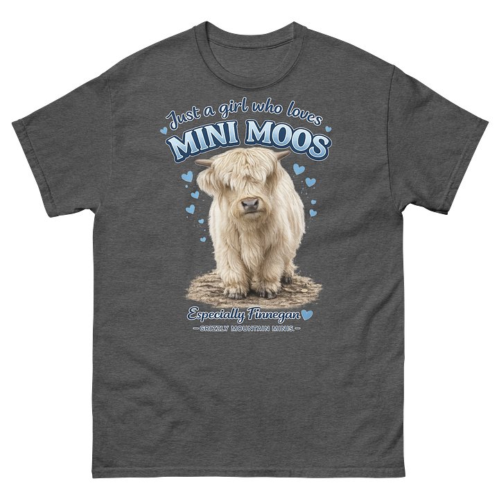 Just a Girl Who Loves Mini Moos - Finnegan T-Shirt product image (2)