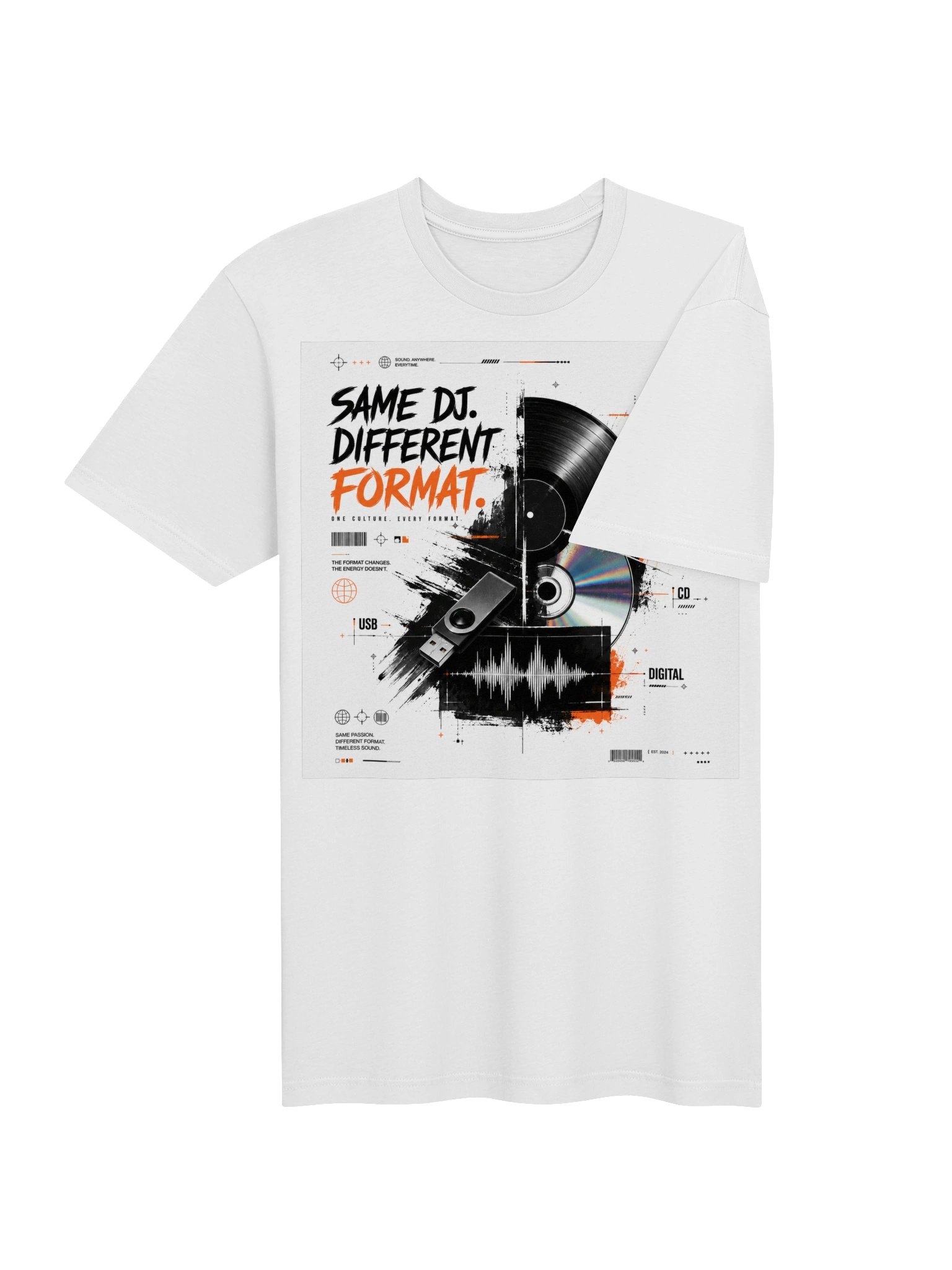 SAME DJ DIFFERENT FORMAT TEE product image (5)