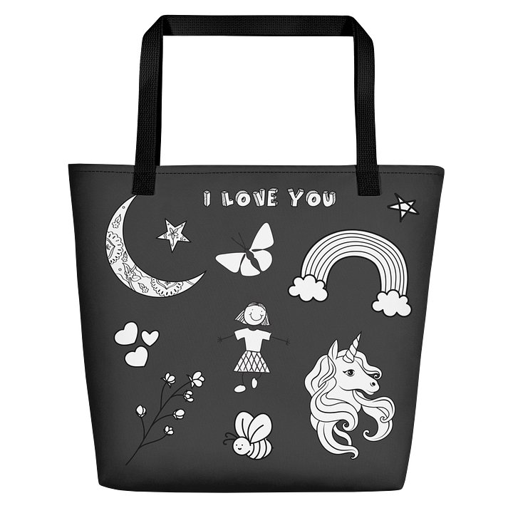 LARGE Tote - Charcoal product image (2)