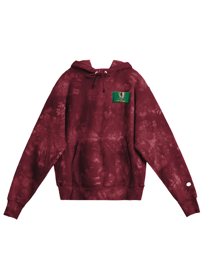Justice Served Red Tie-Dye Hoodie product image (1)