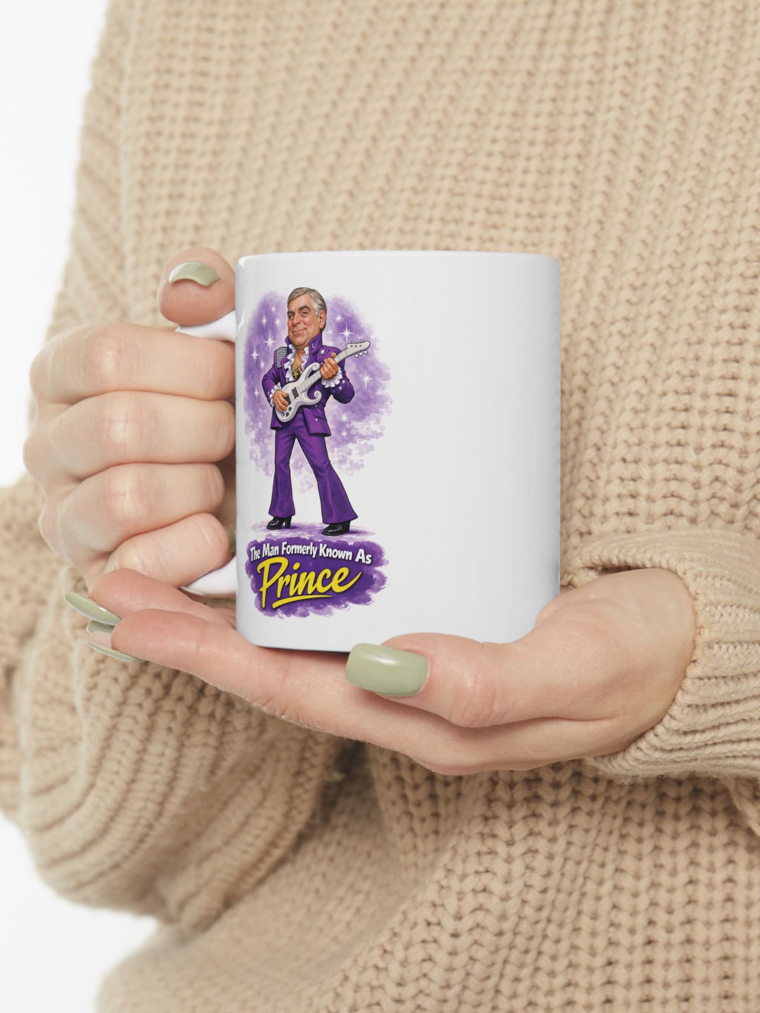 Royal Parody – “Formerly Known As Prince” Collectible Ceramic Mug (11oz) | As Never Collection product image (6)