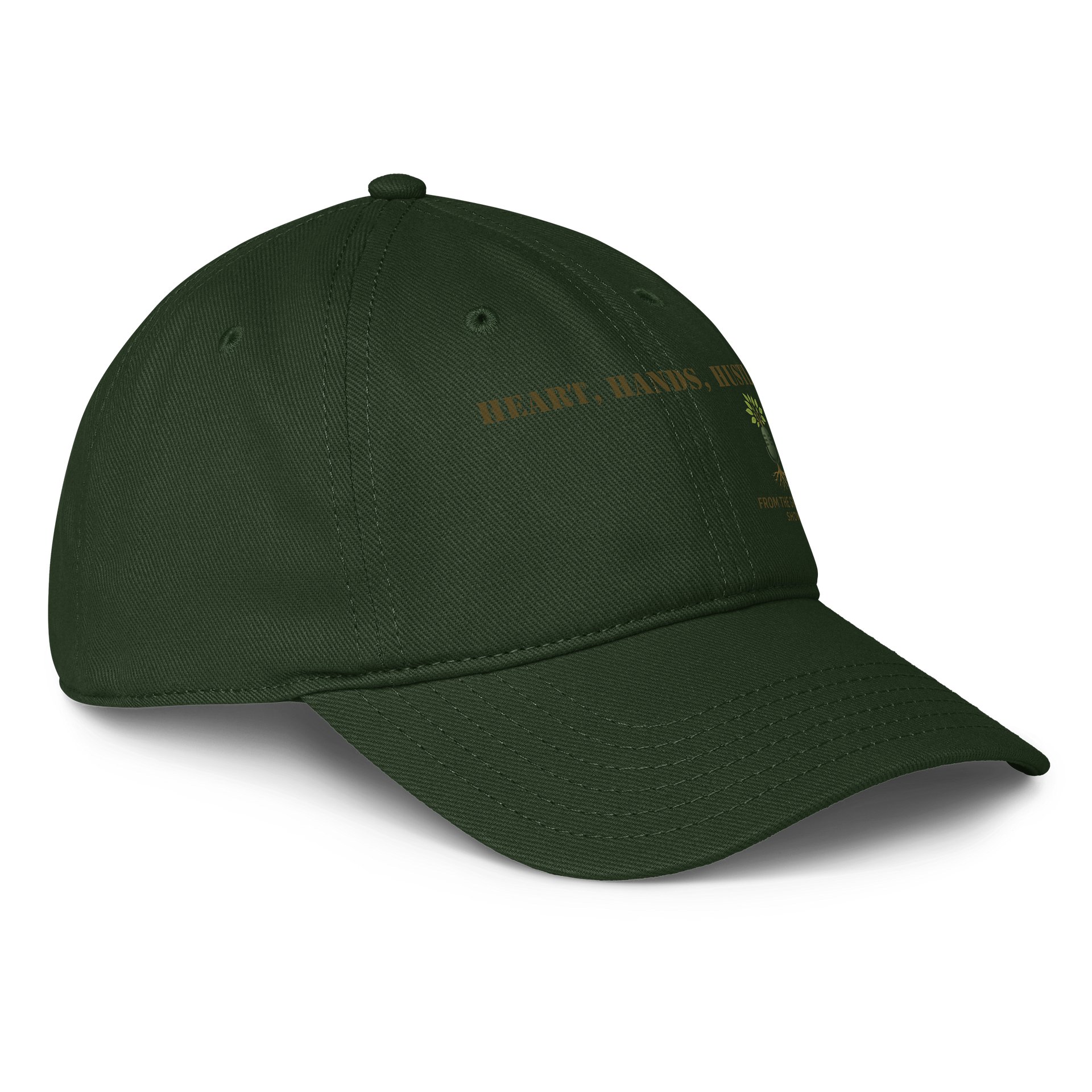 Heart Hands Hustle Baseball Cap product image (4)