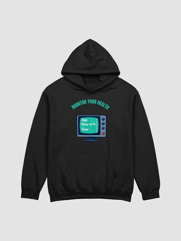 Retro Monitor Health Hoodie product image (4)