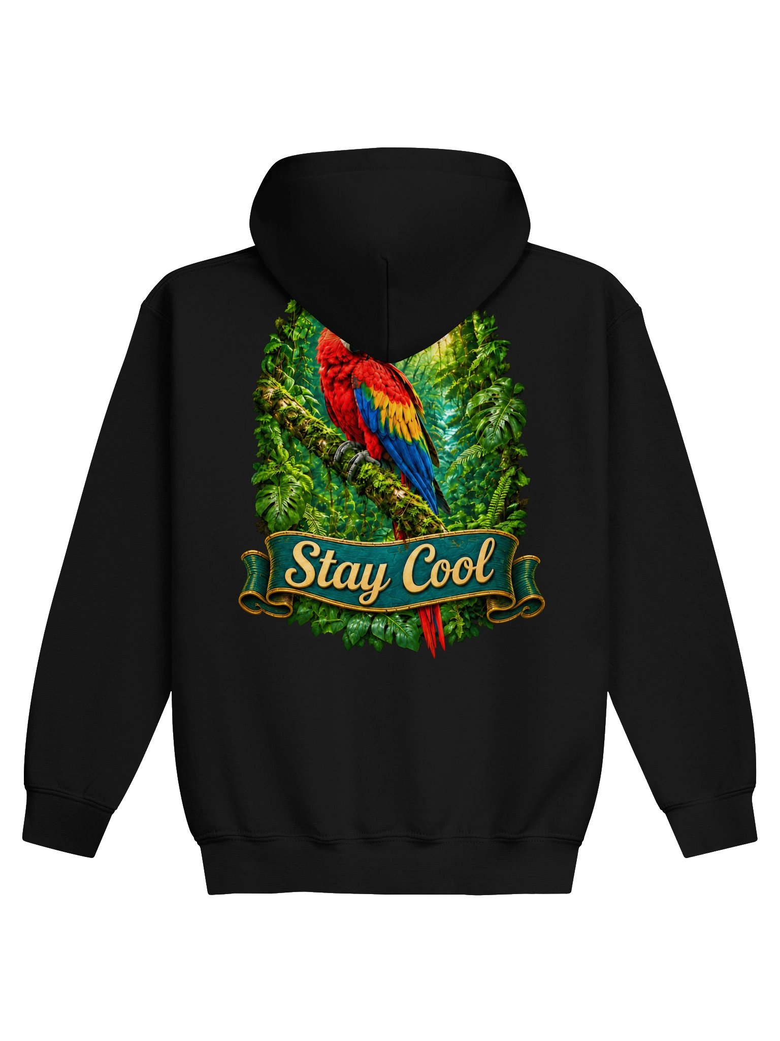 Stay Cool Gold Emblem Youth Hoodie product image (1)