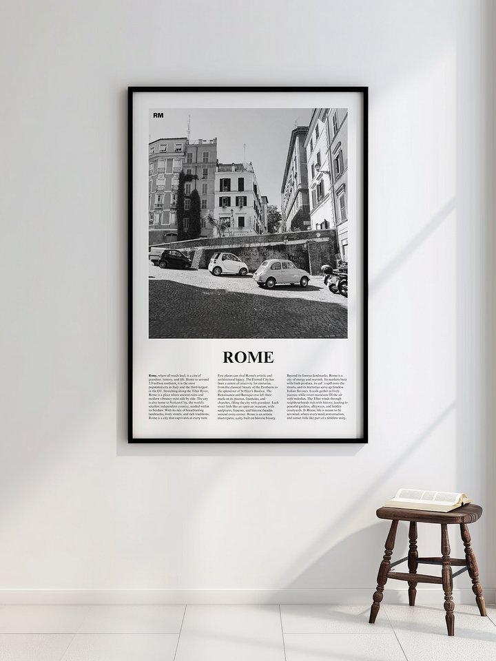 Rome 06 Newspaper Poster product image (2)