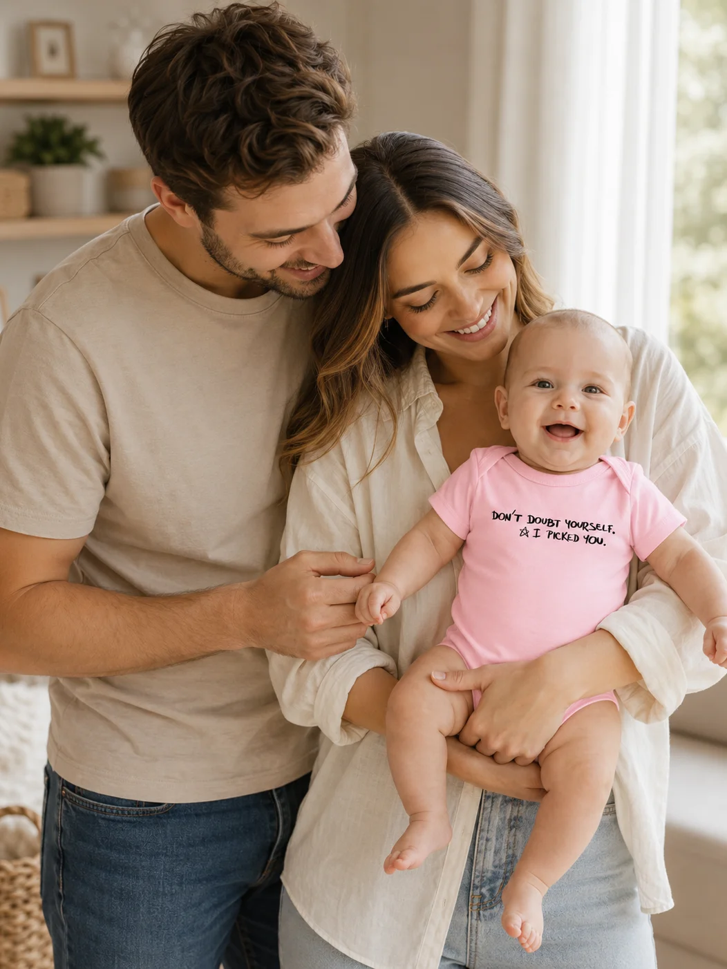 Meaningful Baby Bodysuit | New Mom Gift | Baby Shower Gift | Encouragement Baby Onesie | Original Handwriting Infant Outfit product image (15)