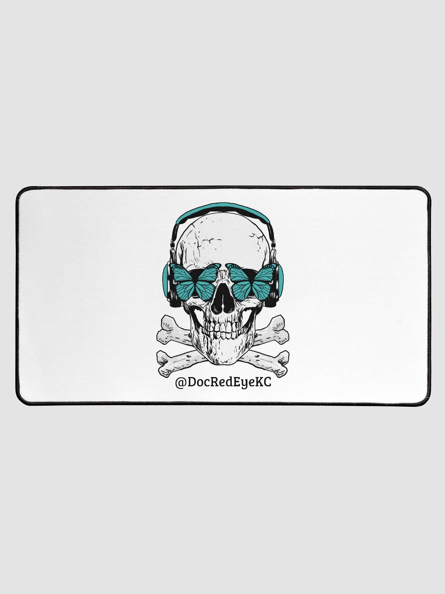 🔥 Doc Red Eye Skull Desk Mat🔥 product image (1)