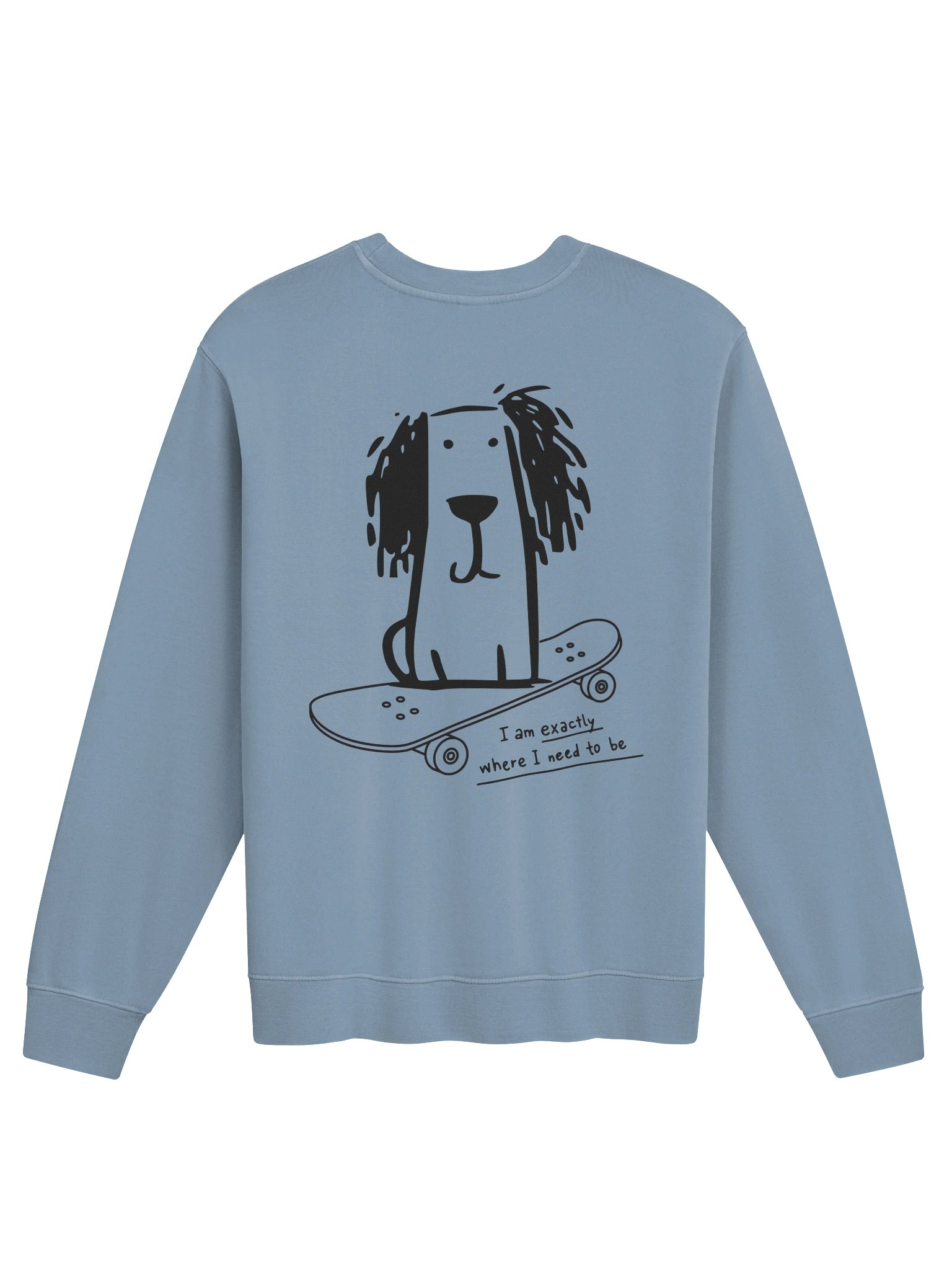 Skate Dog Crew Sweatshirt product image (6)